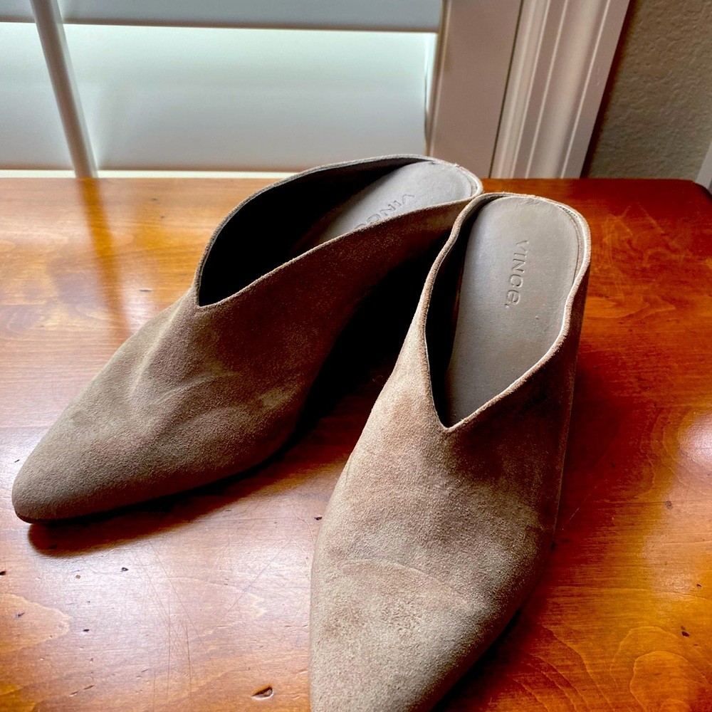 Vince suede wedge